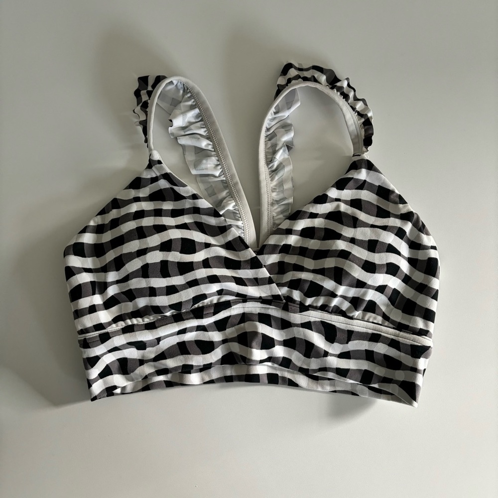 Aerie Offline Ruffle Sports Bra